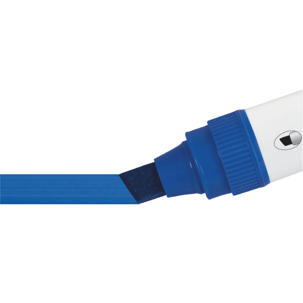 WB Marker Glide Jumbo skrå 10mm blå (4)