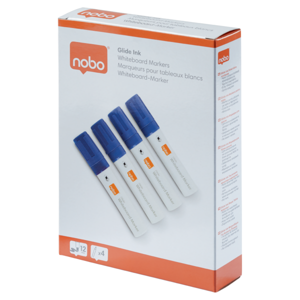 WB Marker Glide Jumbo skrå 10mm blå (4)