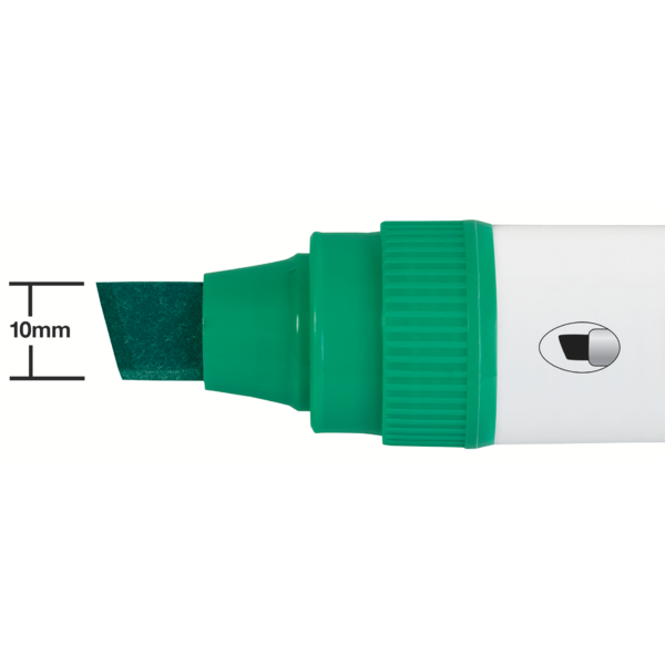 WB Marker Glide Jumbo skrå 10mm grøn (4)