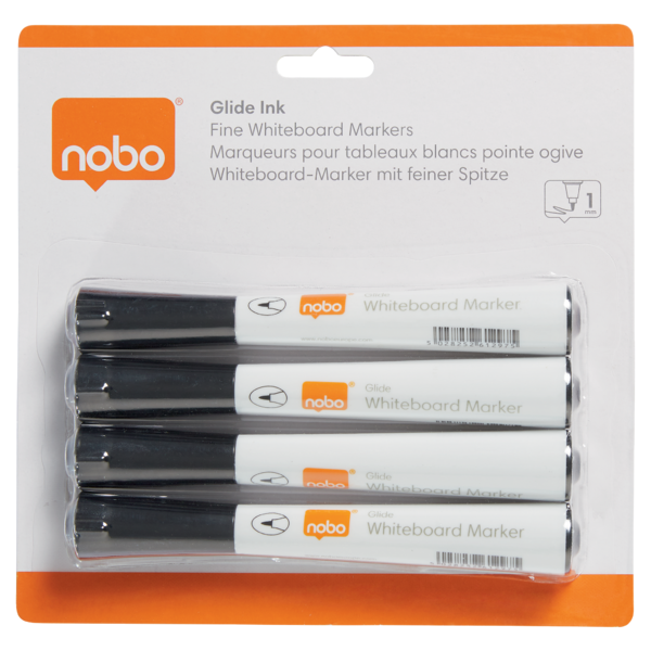 WB Marker Glide fin rund 1mm sort (4)