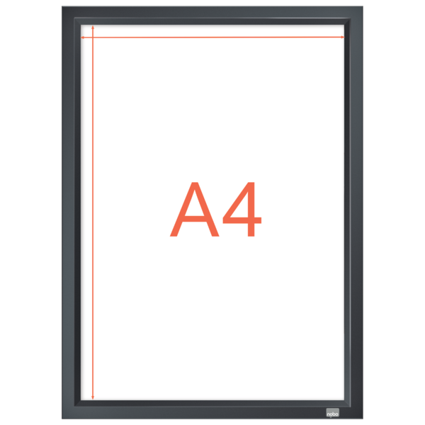 Skifteramme Impression Pro grafit A4