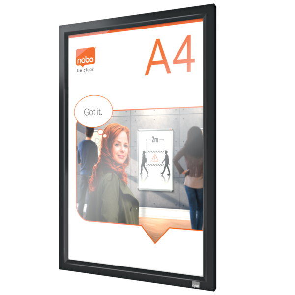 Skifteramme Impression Pro grafit A4