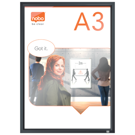 Skifteramme Impression Pro grafit A3