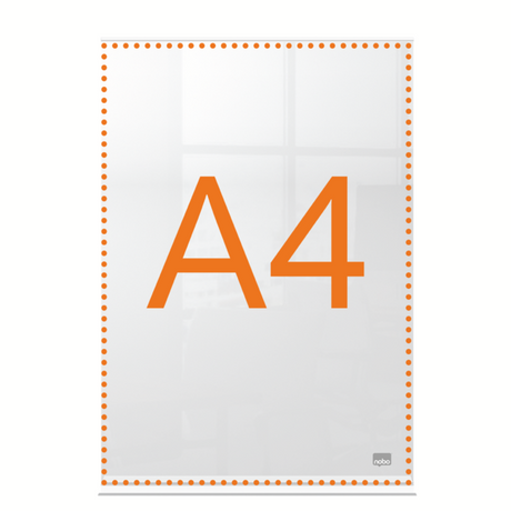 Skilteholder Premium Plus akryl T-fod A4