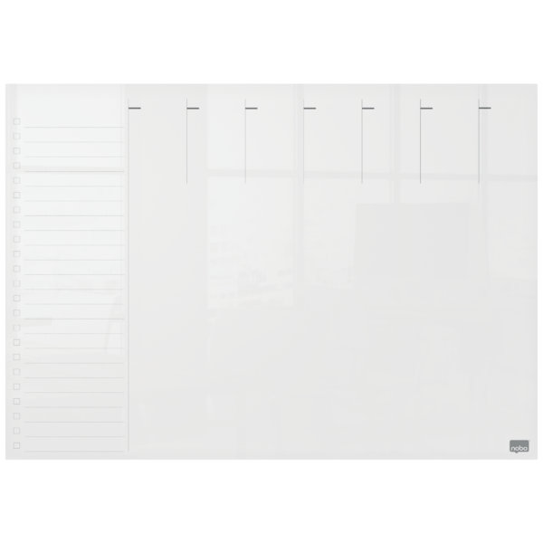 Akryl planlægnings tavle Home A3