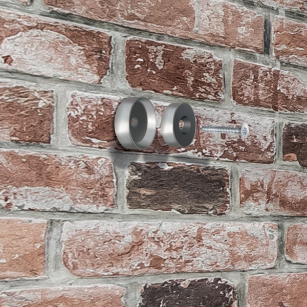 WB tavle magnetisk rammeløs stål 45x45cm