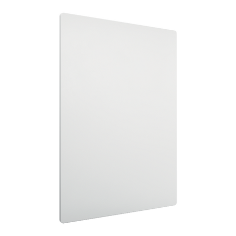 WB tavle magnetisk rammeløs stål 65x45cm