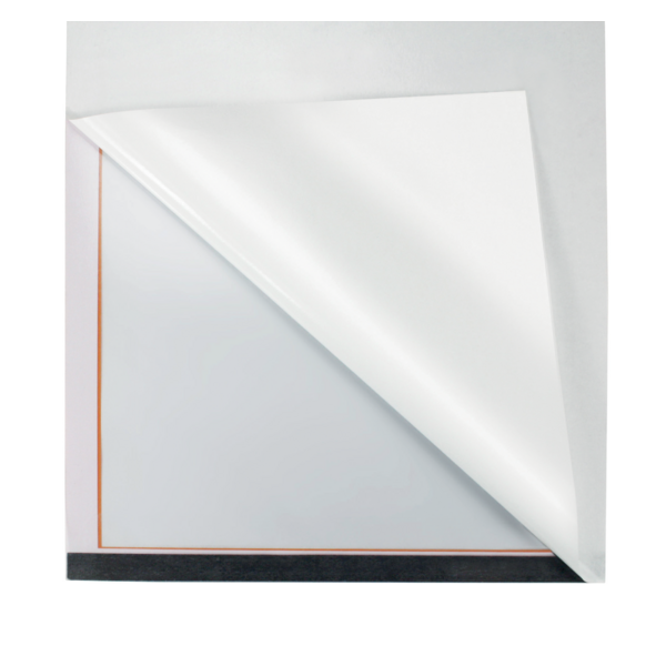 Inforamme magnetisk/selvklæb A3 orange (2)