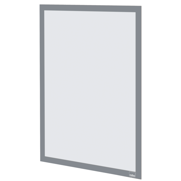 Inforamme magnetisk/selvklæb A3 sølv (2)