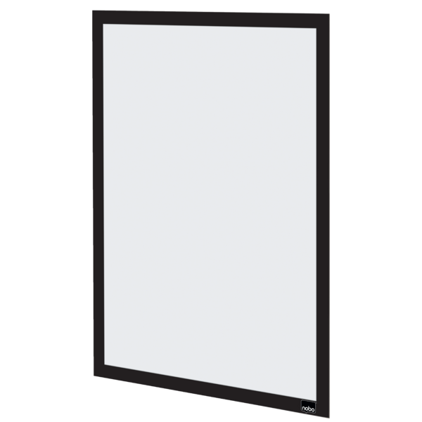 Inforamme magnetisk/selvklæb A3 sort (2)