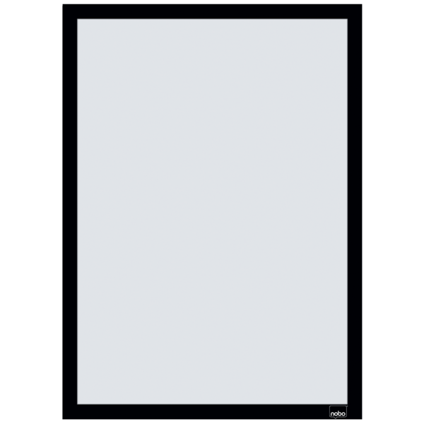 Inforamme magnetisk/selvklæb A3 sort (2)