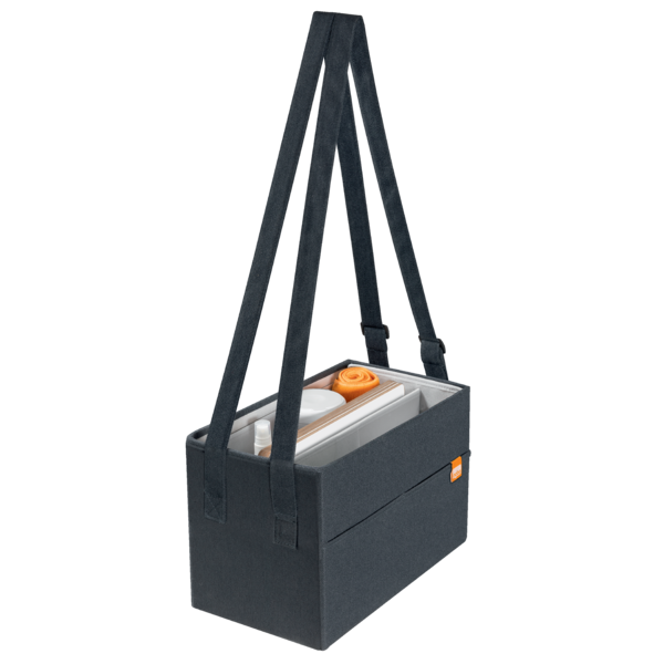 WB tilbehørssæt komplet i taske grå