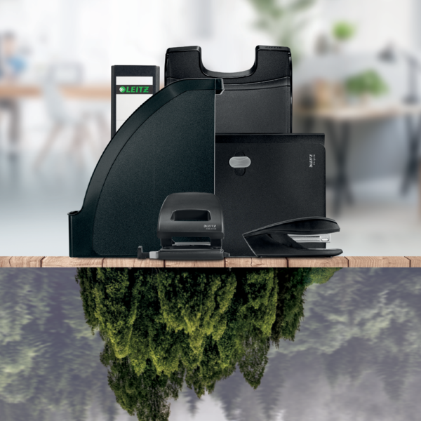 Hængemappe recycle A4 sort