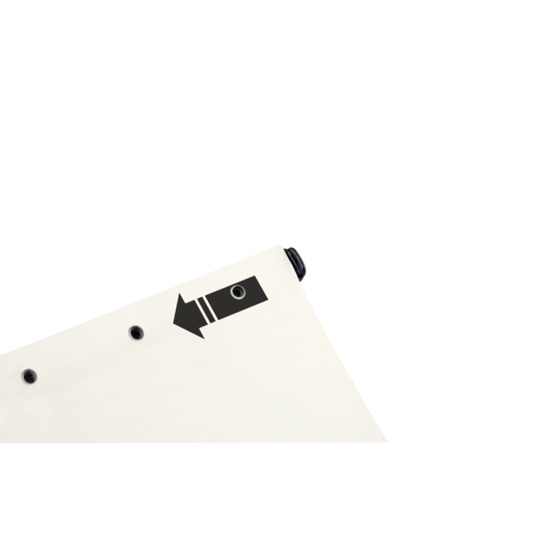 Hængemappe sideluk Alpha Active sort /5