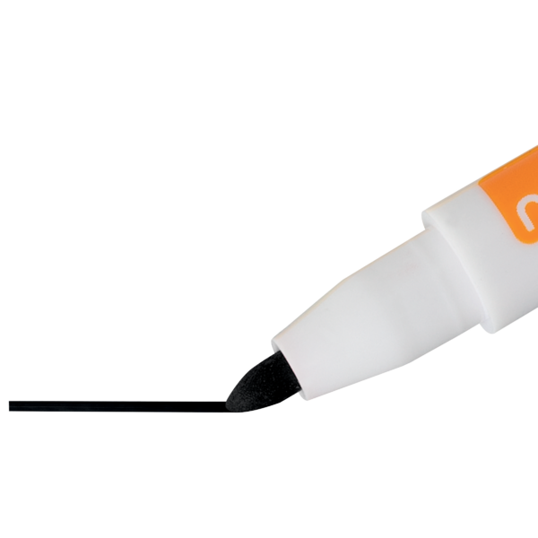 WB Marker m/magnetisk hætte rund 2mm sort