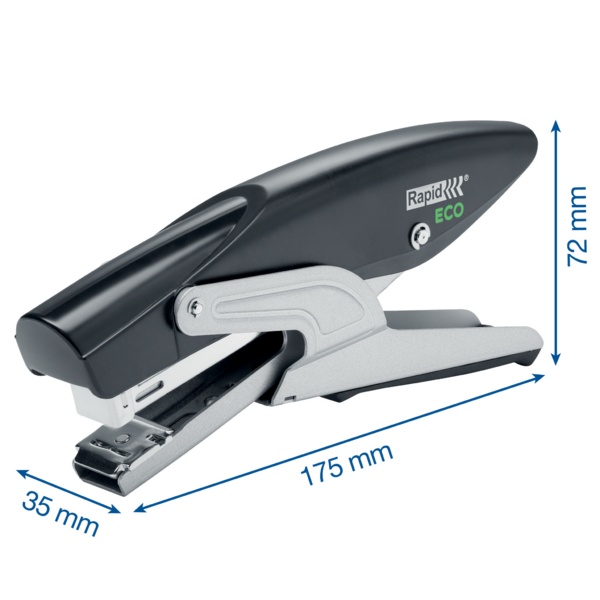 Hæftetang Eco recycle t/10ark sort