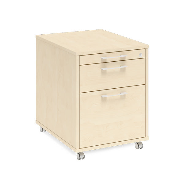 Skuffesektion DNA 3 skuffer, Birk