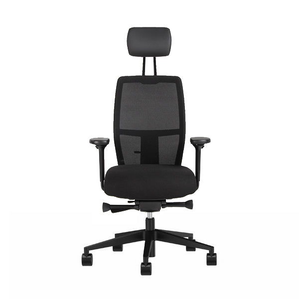 Kontorstol Savo Soul Mesh50 Polstret sæde Sort 2D armlæn nakkestøtte