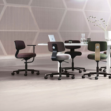 Kontorstol Savo 360N Oak