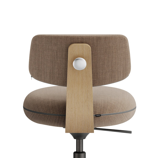 Kontorstol Savo 360H fodring Oak