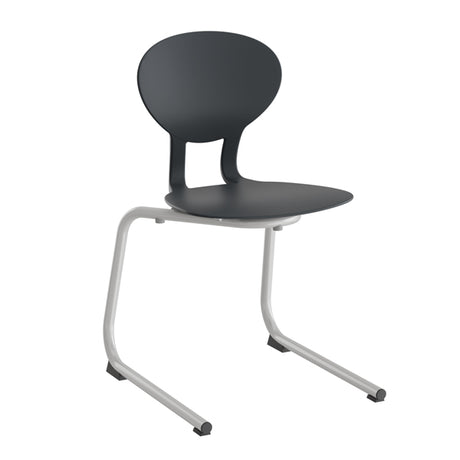 Stol Rocka 3075M Sort/Alugrå RAL9006