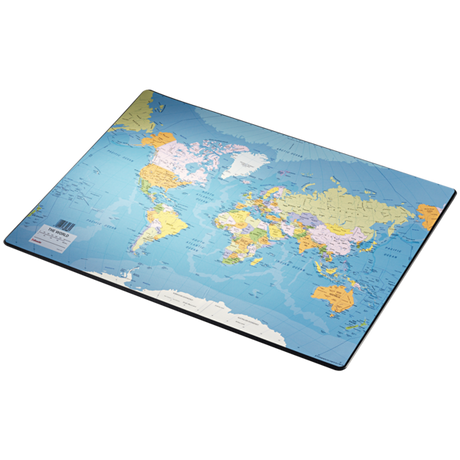 Skriveunderlag verdenskort 40x53