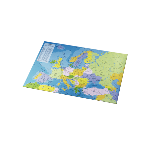 Skriveunderlag verdenskort 40x53