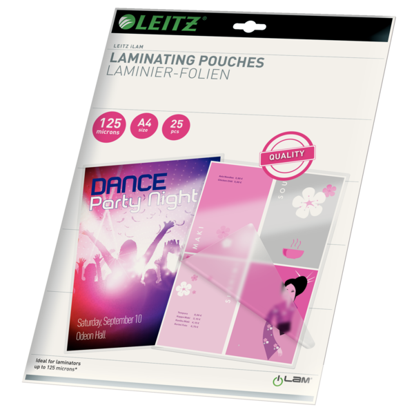 Lamineringslomme glans 125my A4 (100)