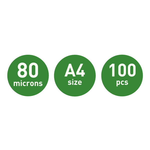 Lamineringslomme glans 80my A4 (100)