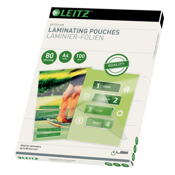 Lamineringslomme glans 80my A4 (100)