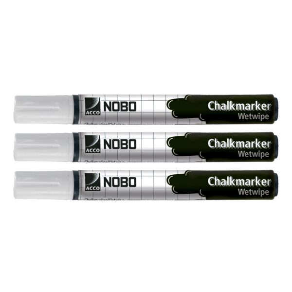 WB Marker Charlkmarker t/glastavle rund hvid (3)