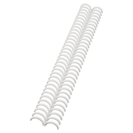 ClickBind ryg GBC A4 34R16mm hvid pk/50