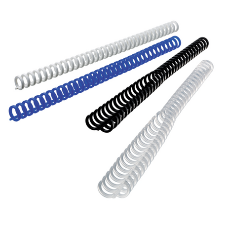 ClickBind ryg GBC A4 34R16mm hvid pk/50