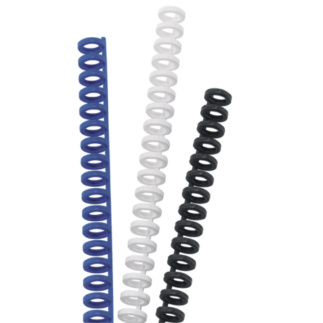 ClickBind ryg GBC A4 34R16mm hvid pk/50