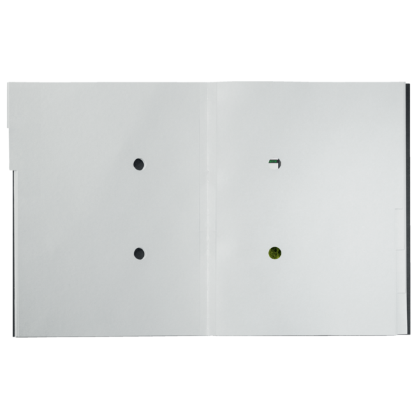 Sorteringsmappe recycle karton A4 6-delt sort