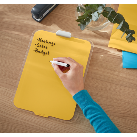 Clipboard glas Cosy gul