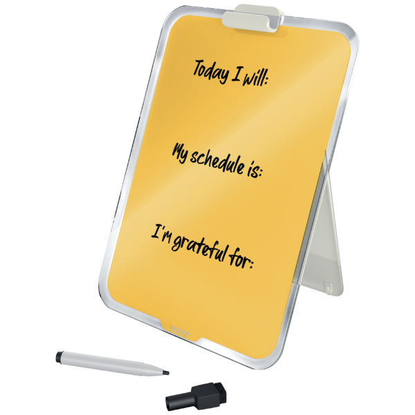 Clipboard glas Cosy gul