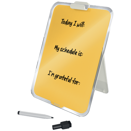 Clipboard glas Cosy gul