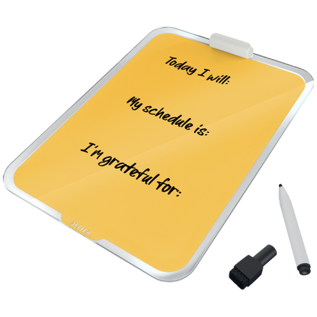 Clipboard glas Cosy gul