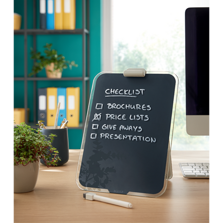 Clipboard glas Cosy grå