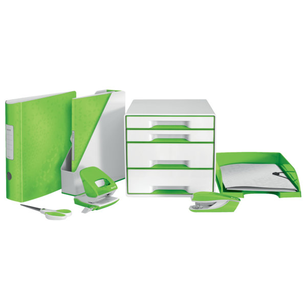 3-klap elastikmappe WOW A4 perlehvid