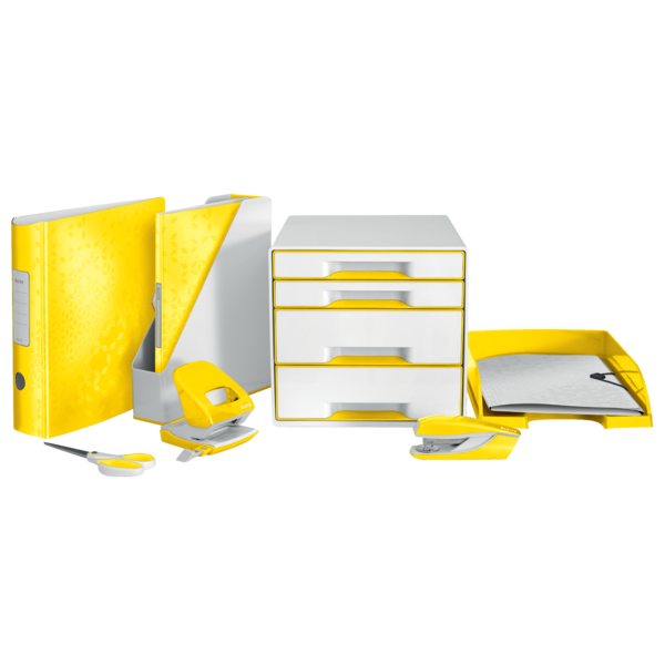 3-klap elastikmappe WOW A4 perlehvid