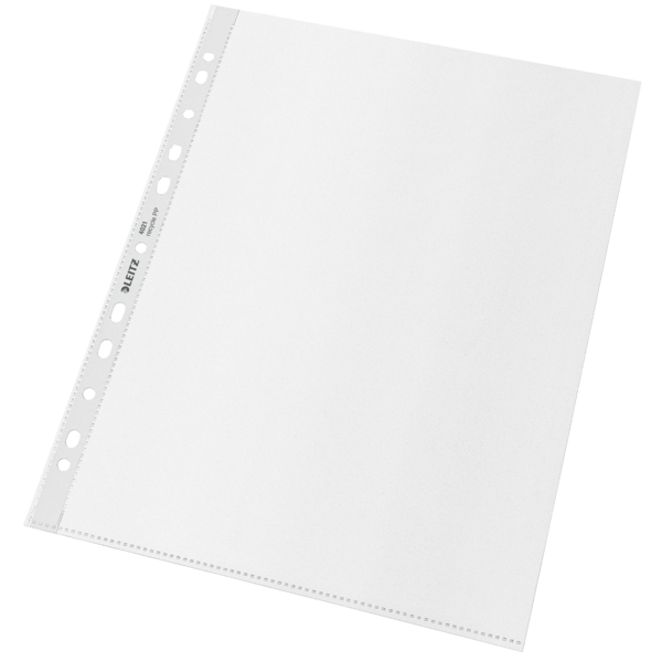 Lomme recycle 100my PP præg A4 maxi TÅ (25)