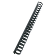 Spiralringe plastik 25mm sort (50)