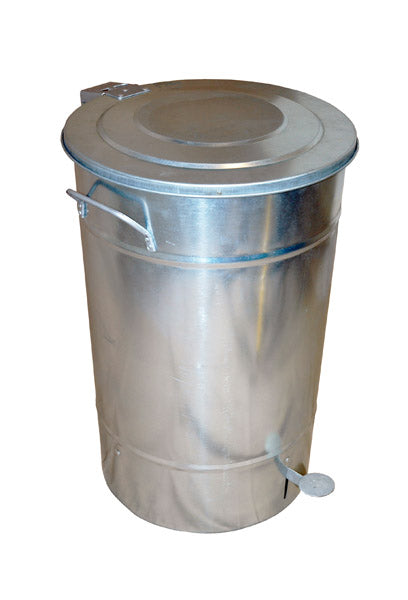 Affaldsbeholder Greger Galv. 30L med låg og pedal