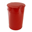 Affaldsbeholder Greger Rød 160L med låg