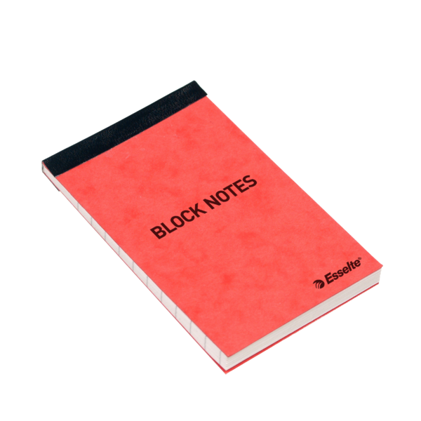 Notesblok 130x80mm linieret 50 ark