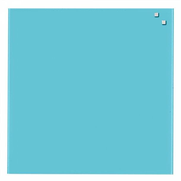 Turkis Magnetisk Glastavle kvadrat | 45 x 45 cm. Turkis Magnetisk Glastavle  | Officely