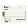 Udgiftsblok A6 100 ark blå