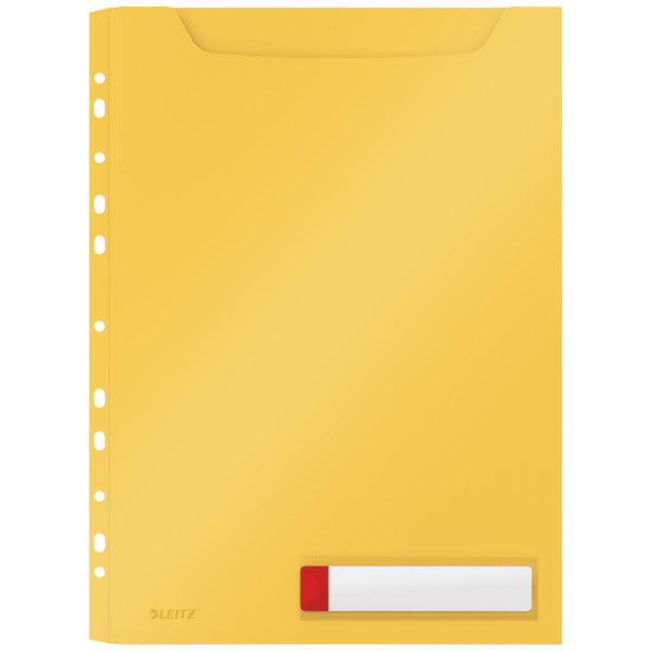 Kataloglomme Cosy PP A4 gul (3)